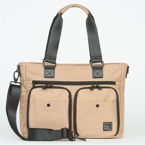 IHKWIP Cargo Catchall Tote with Removable Crossbody Strap ~ Camel